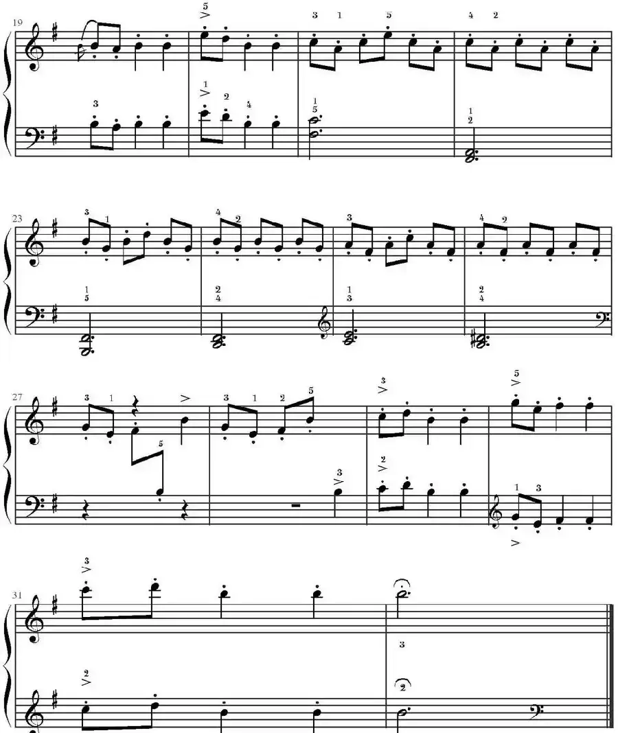 祖母小步舞曲