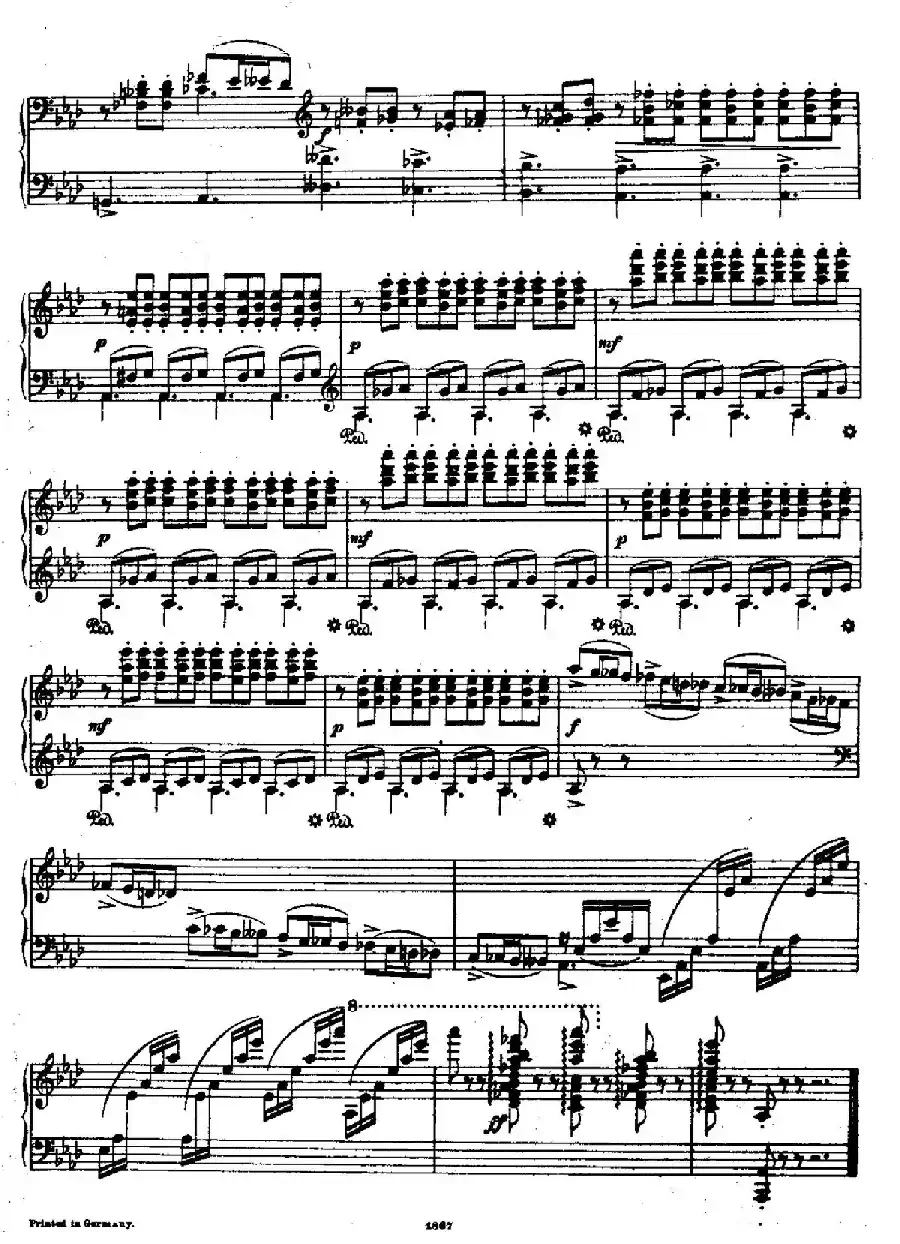 Scherzo in A-flat Major(降A大调谐谑曲)