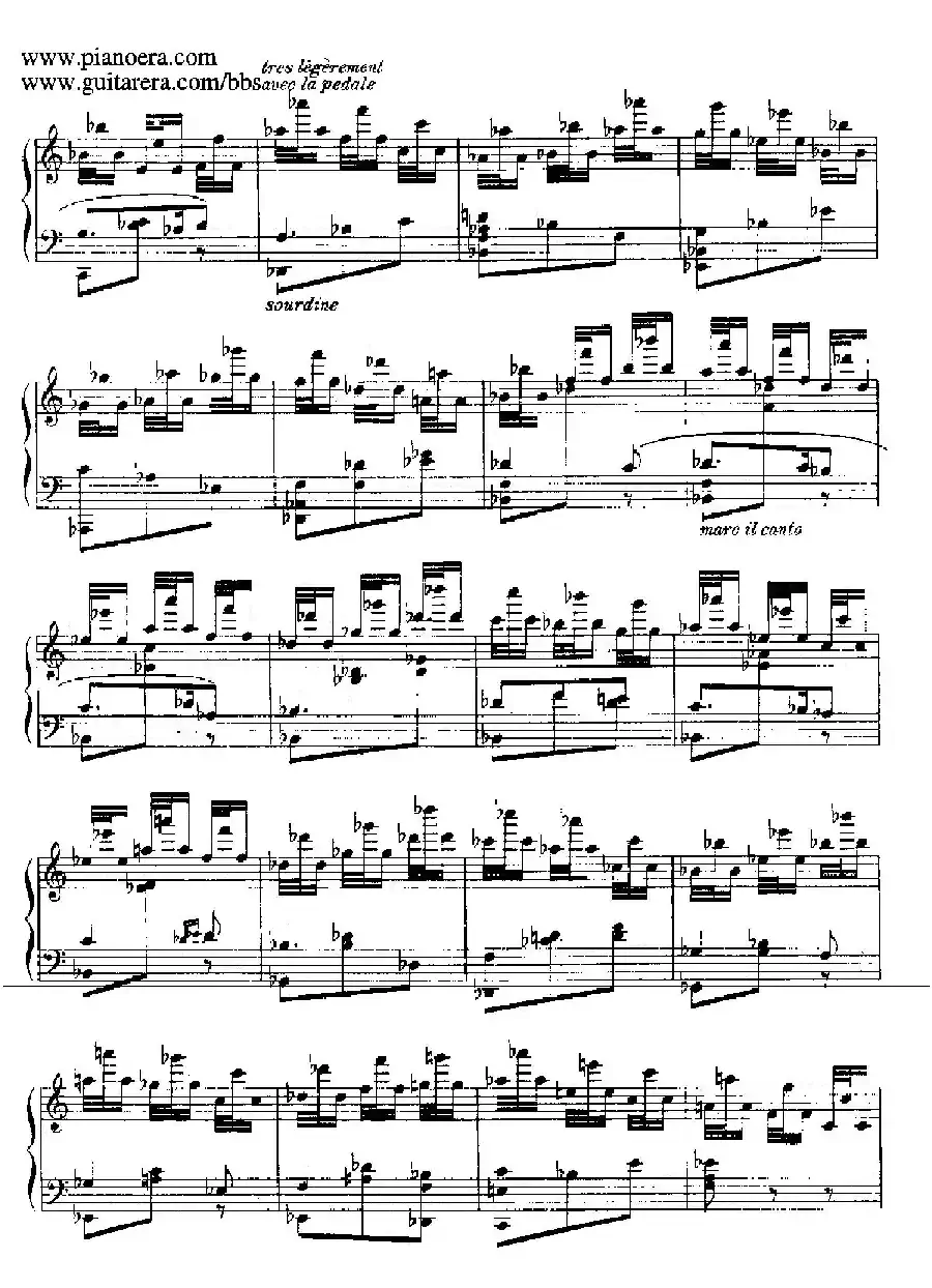Goyescas(戈雅之画)(6. 幽灵的小夜曲 Serenata Del Espectro)