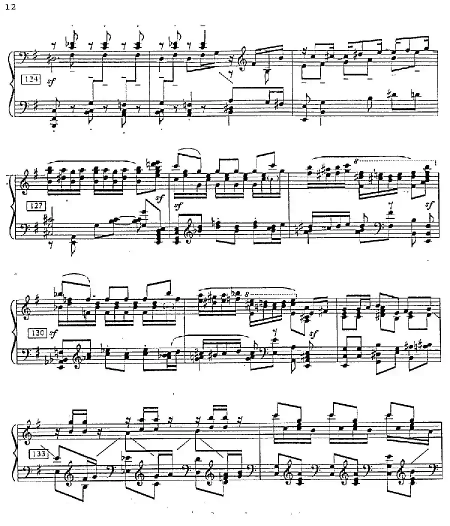 Carmen Variations 12 Pieces(12首卡门主题变奏曲·4)