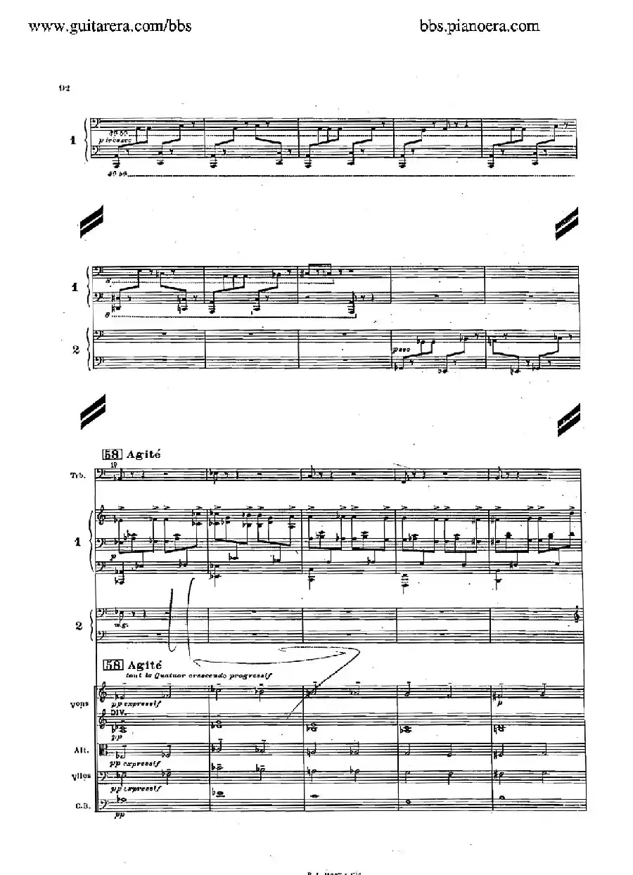 Concerto for 2 Pianos in d Minor(d小调双钢琴协奏曲·总谱)
