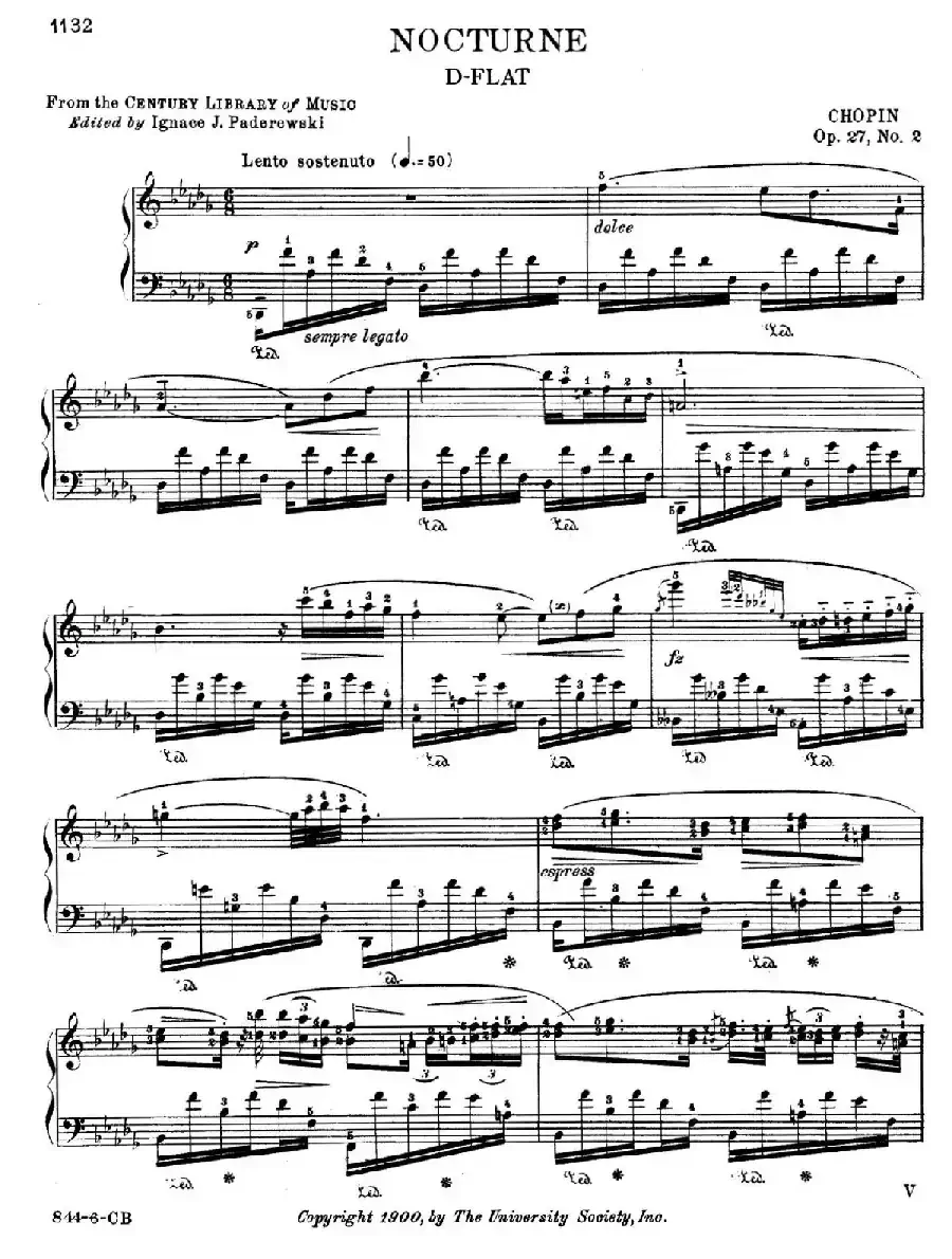 Deux Nocturnes Op.27(2首夜曲·2)
