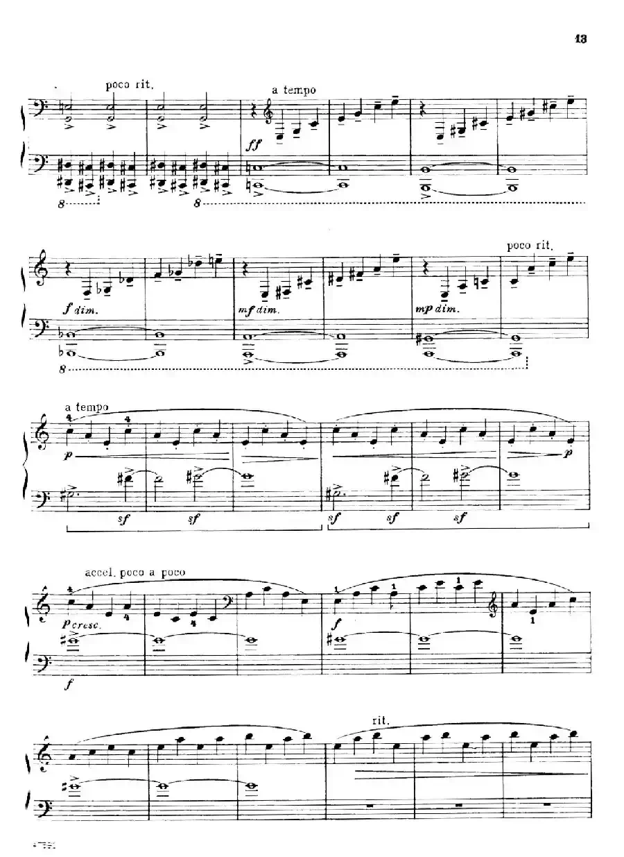 Piano Sonata in E-flat Major Op.95(降E大调钢琴奏鸣曲·Ⅰ)