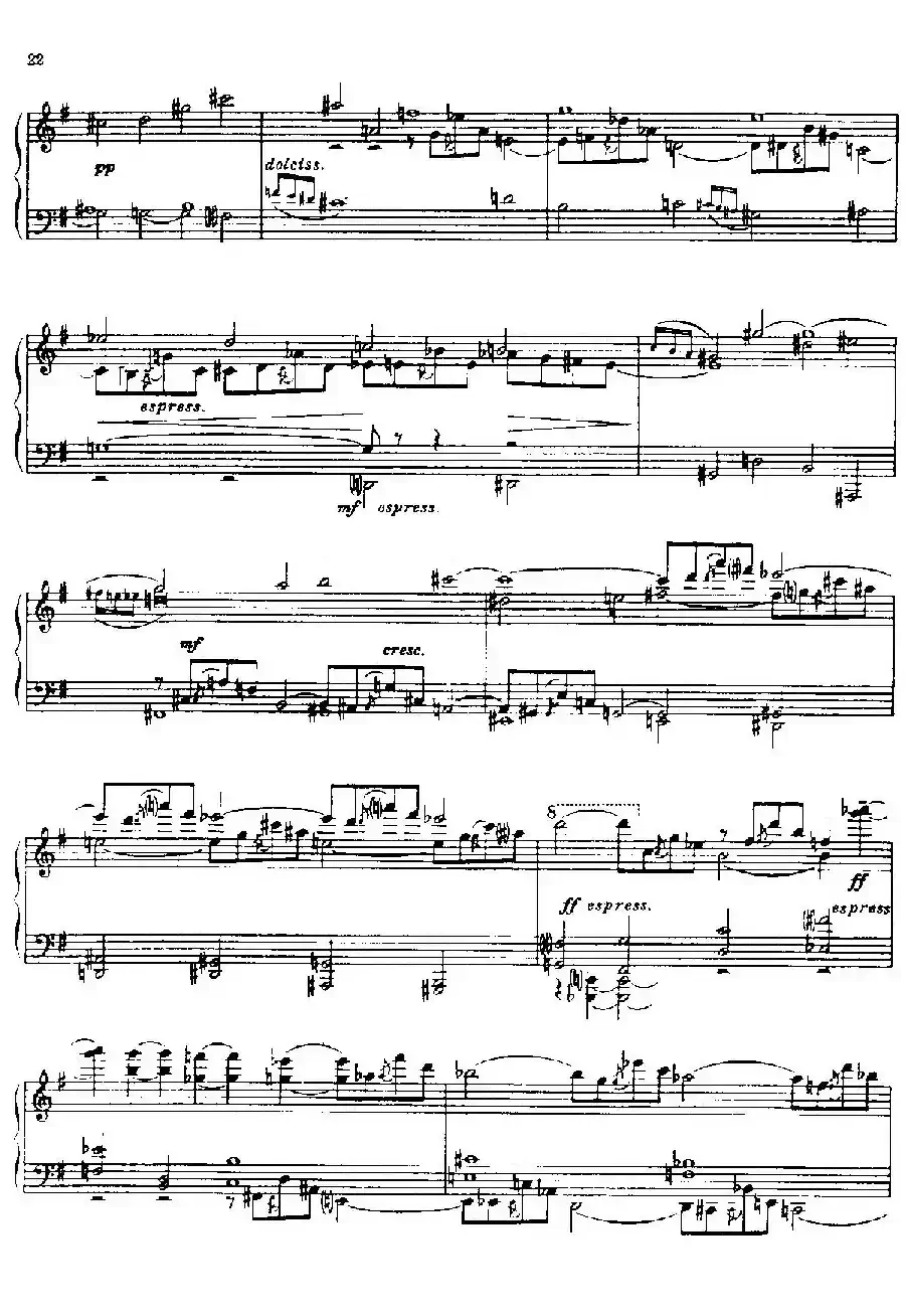 24 Preludes and Fugues Part.1 Op.45(24首前奏曲与赋格·第一部分·4)