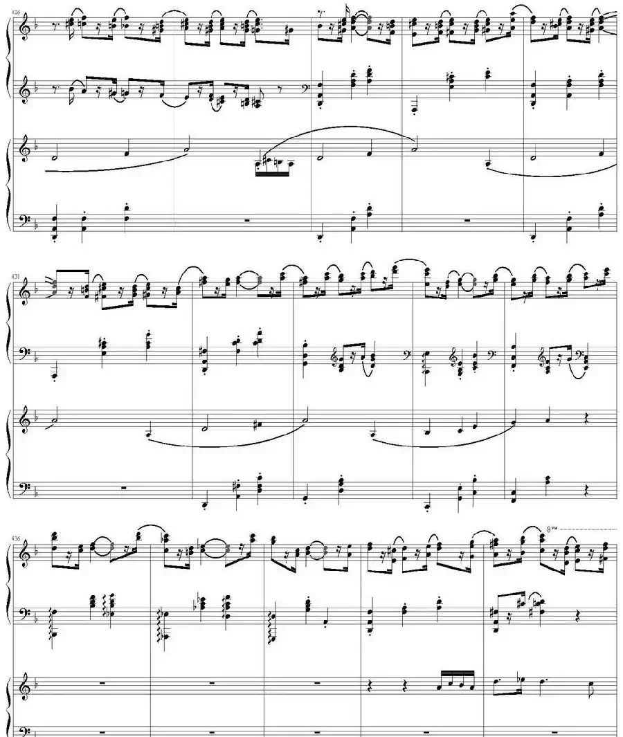 帕格尼尼主题狂想曲(Rhapsody on the theme by pagenini)