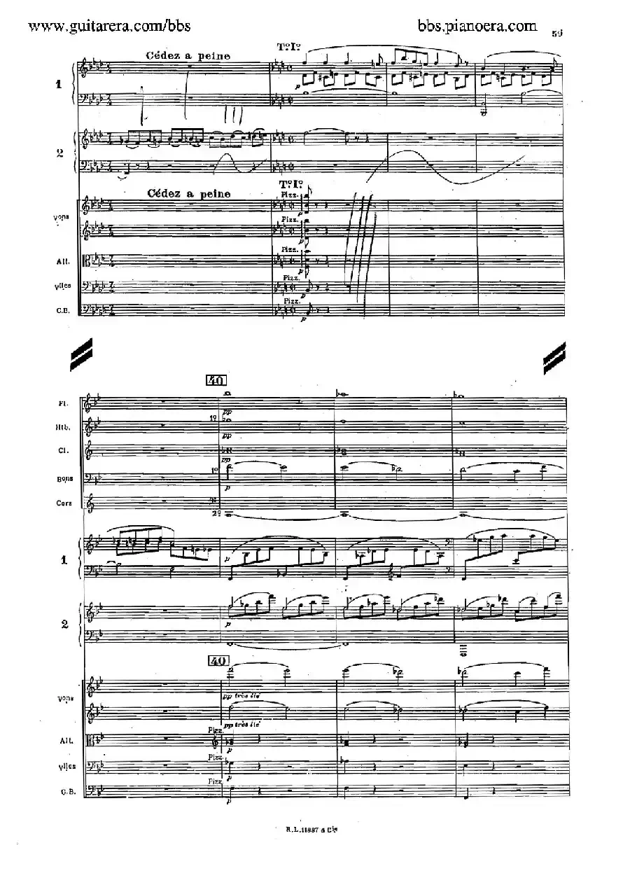 Concerto for 2 Pianos in d Minor(d小调双钢琴协奏曲·总谱)
