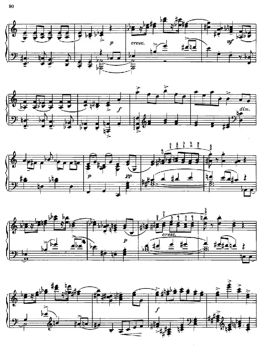 Prokofiev - Ten Pieces Op.12(普罗科菲耶夫-10首小品·3)
