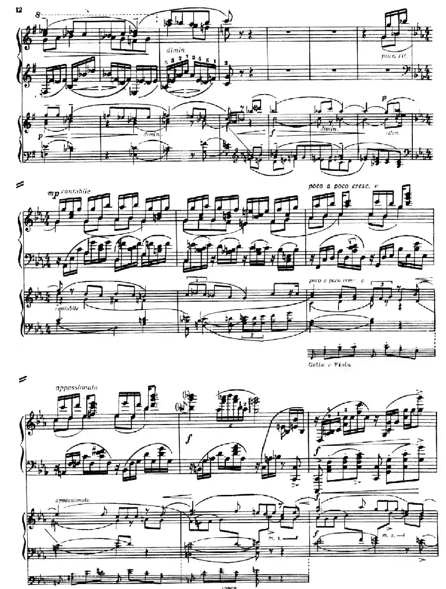 Piano Concerto No.2 in c Minor Op.50(c小调第二钢琴协奏曲·Ⅰ·双钢琴)