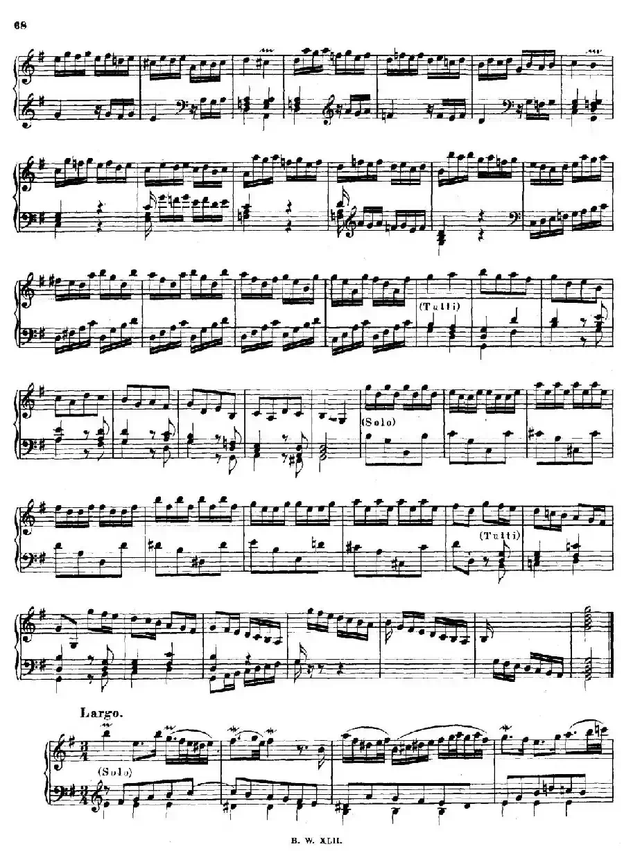 16 Concertos BWV 972-987(十六首为独奏古钢琴而作的协奏曲)(P1——10)