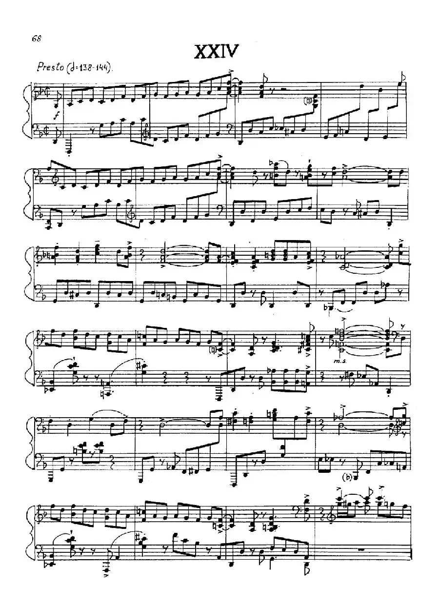 24 Preludes Op.53(24首前奏曲·XXⅣ)