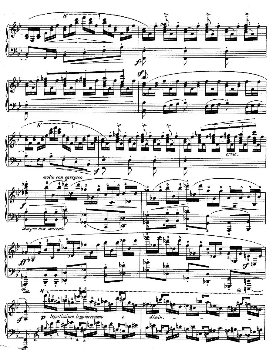 降B大调莫扎特主题变奏曲 Op.2(为钢琴与乐队而作)