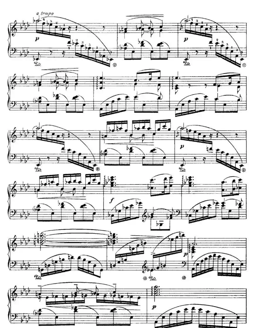 福雷13首船歌:Barcarolle No·4 in A-flat, Op·44