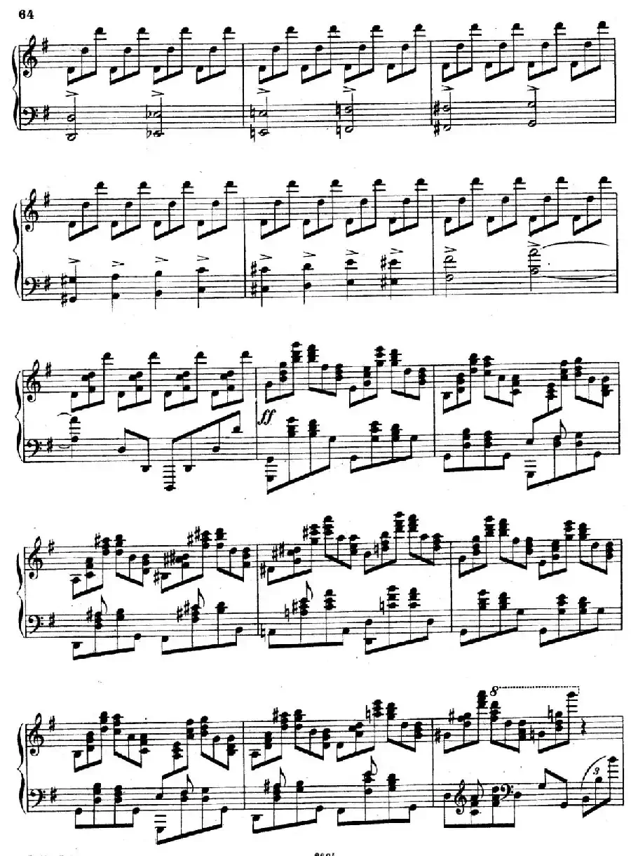 Six Etudes Op.23(6首练习曲·Ⅵ)