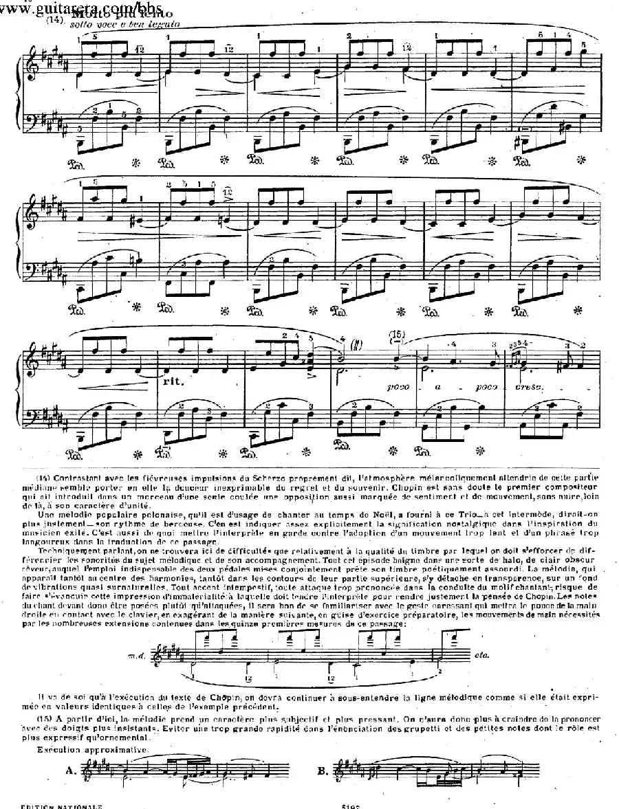 Scherzo No.1 in b Minor Op.20(b小调第一谐谑曲)