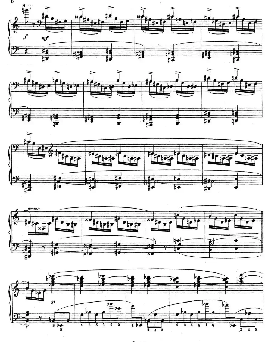 Charakterskizzen Op.40(个性素描 4. 万花筒 Kaleidoskop)