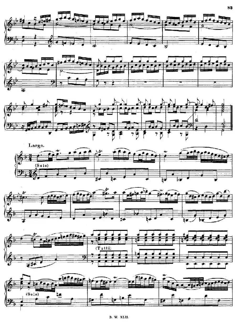 16 Concertos BWV 972-987(十六首为独奏古钢琴而作的协奏曲)(P21——30)