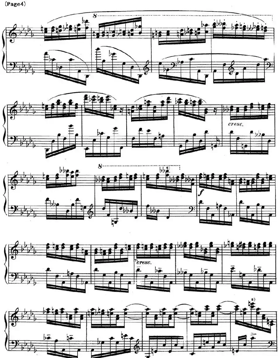 斯克里亚宾12首钢琴练习曲 Op8(No.10 Alexander Scriabin Etudes)