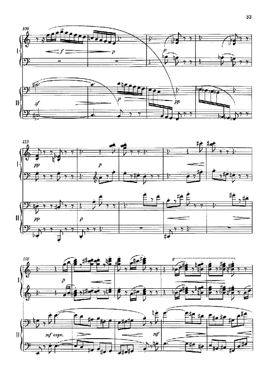 Vier Bagatellen Op.70(4首小品·Ⅳ·四手联弹)