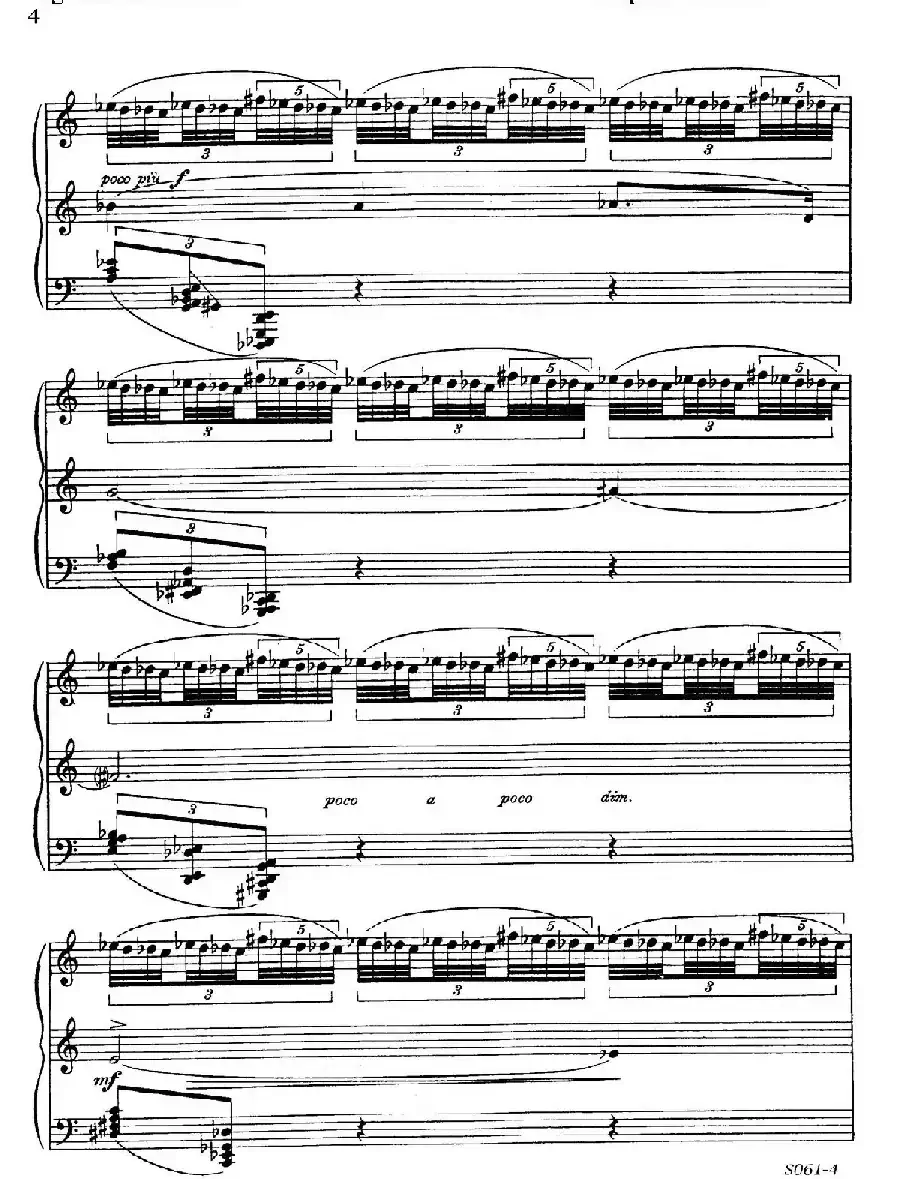 Poems of 1917 Op.41(1917之诗 2. 绝望的传播者)