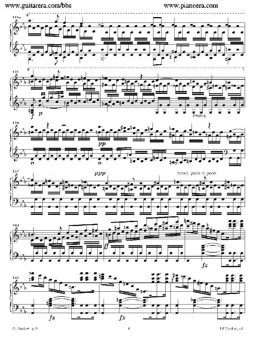 Grande Piano Sonata in c Minor Op.2(c小调华丽钢琴奏鸣曲·第一乐章)