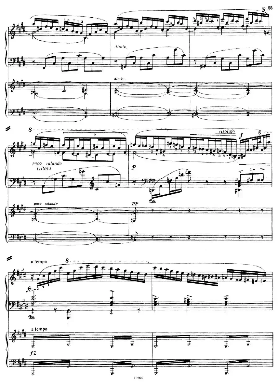 Piano Concerto No.2 in c Minor Op.50（c小调第二钢琴协奏曲·Ⅱ·双钢琴）