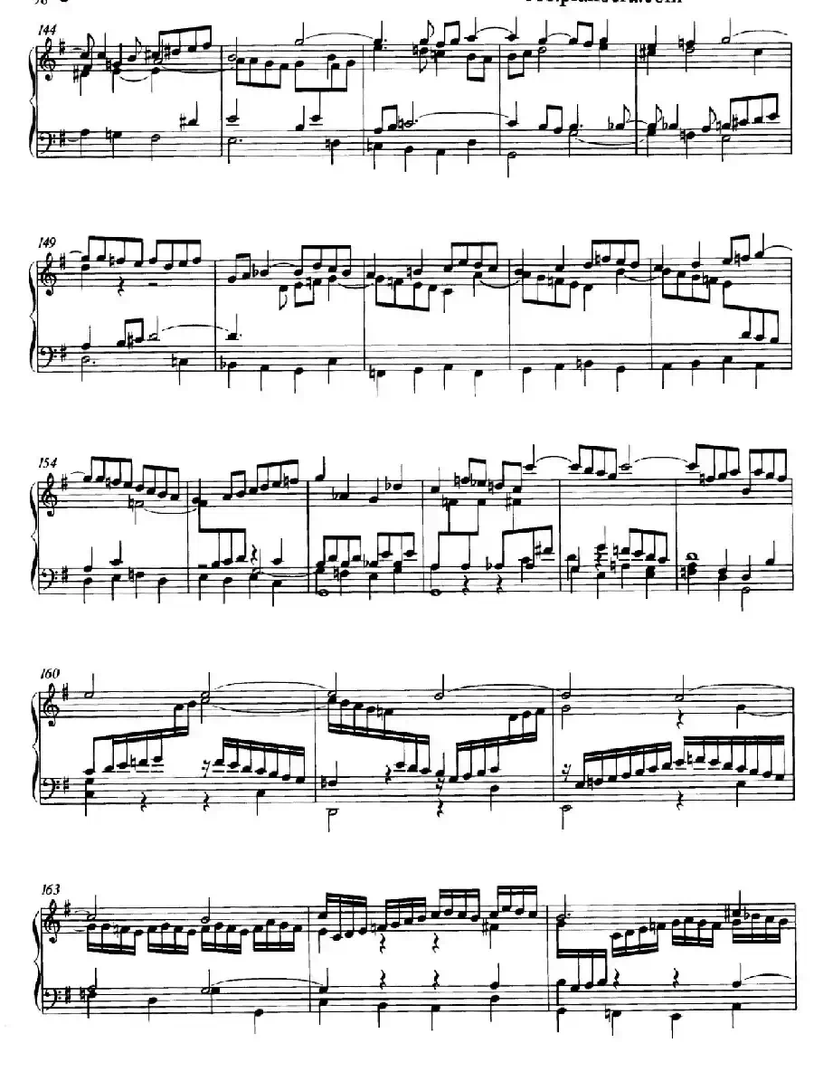 Prelude and Fugue in e Minor BWV 548(e小调前奏曲与赋格)