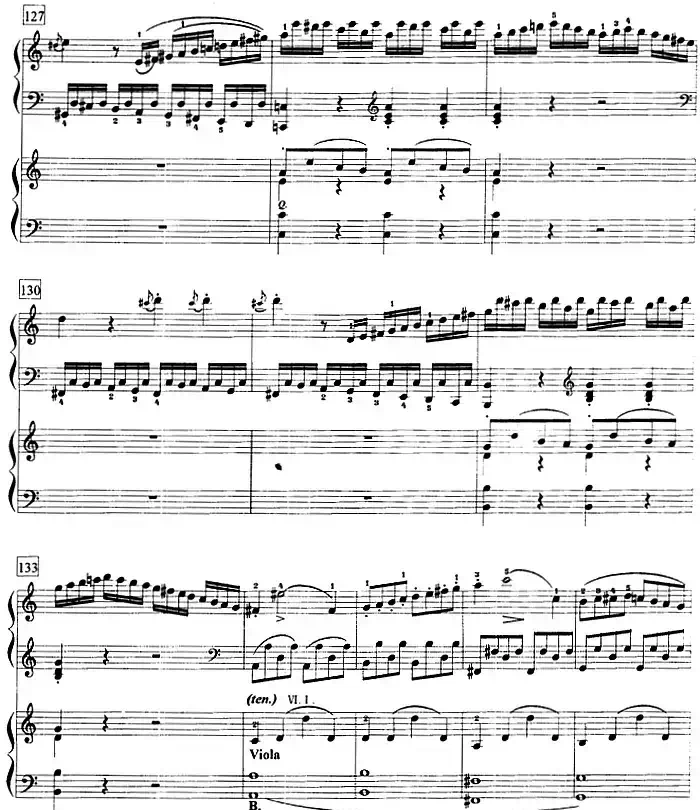 钢琴教程第八级 大型乐曲(C大调第一钢琴协奏曲 Op.15 第一乐章)
