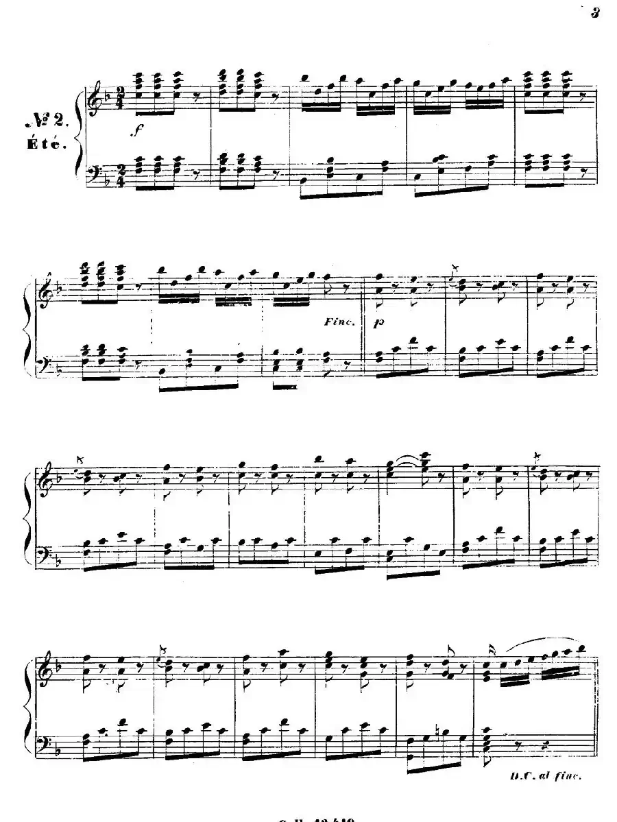 康康舞曲(奥菲斯四对舞)
