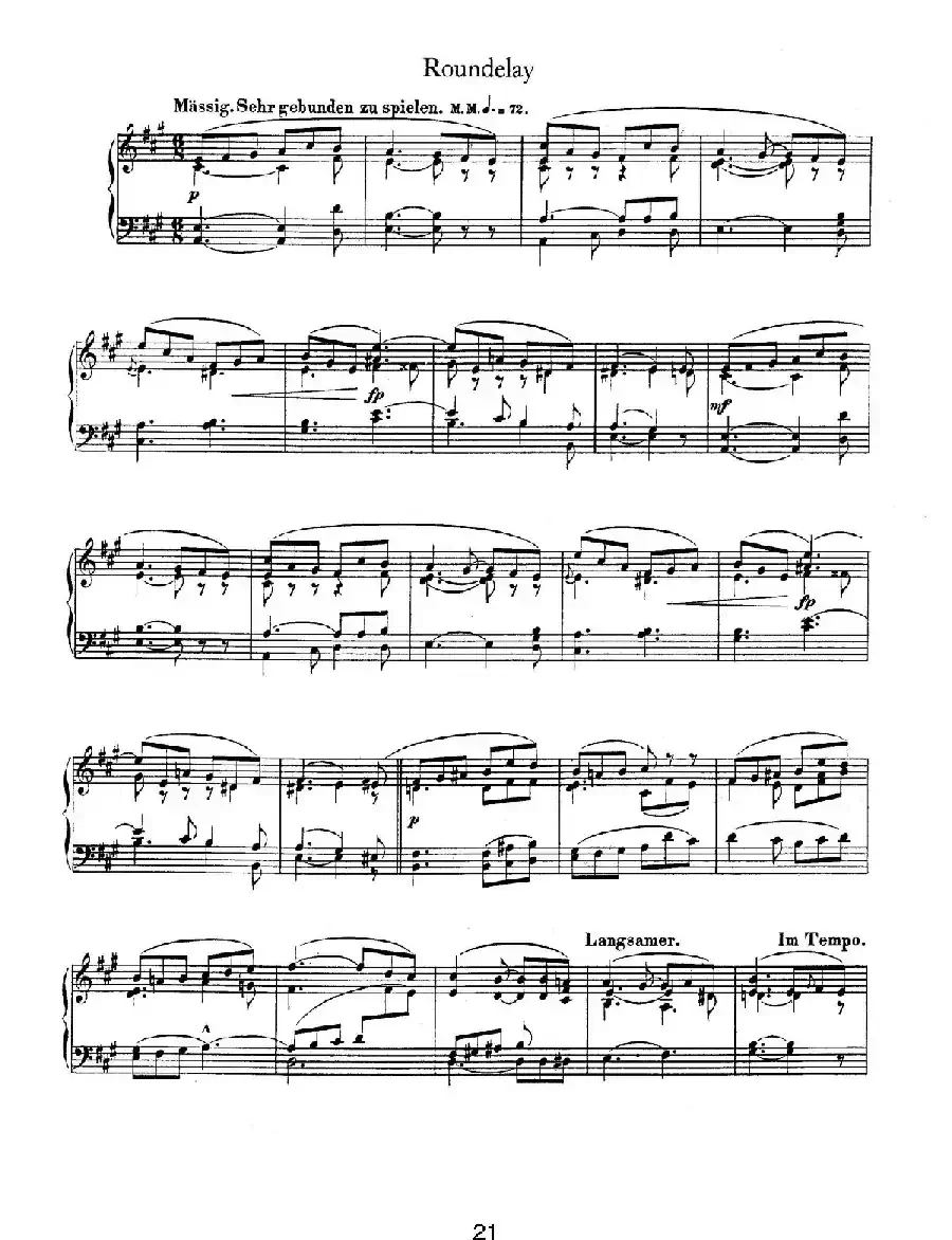 Album für die Jugend Op.68(儿童钢琴曲集)