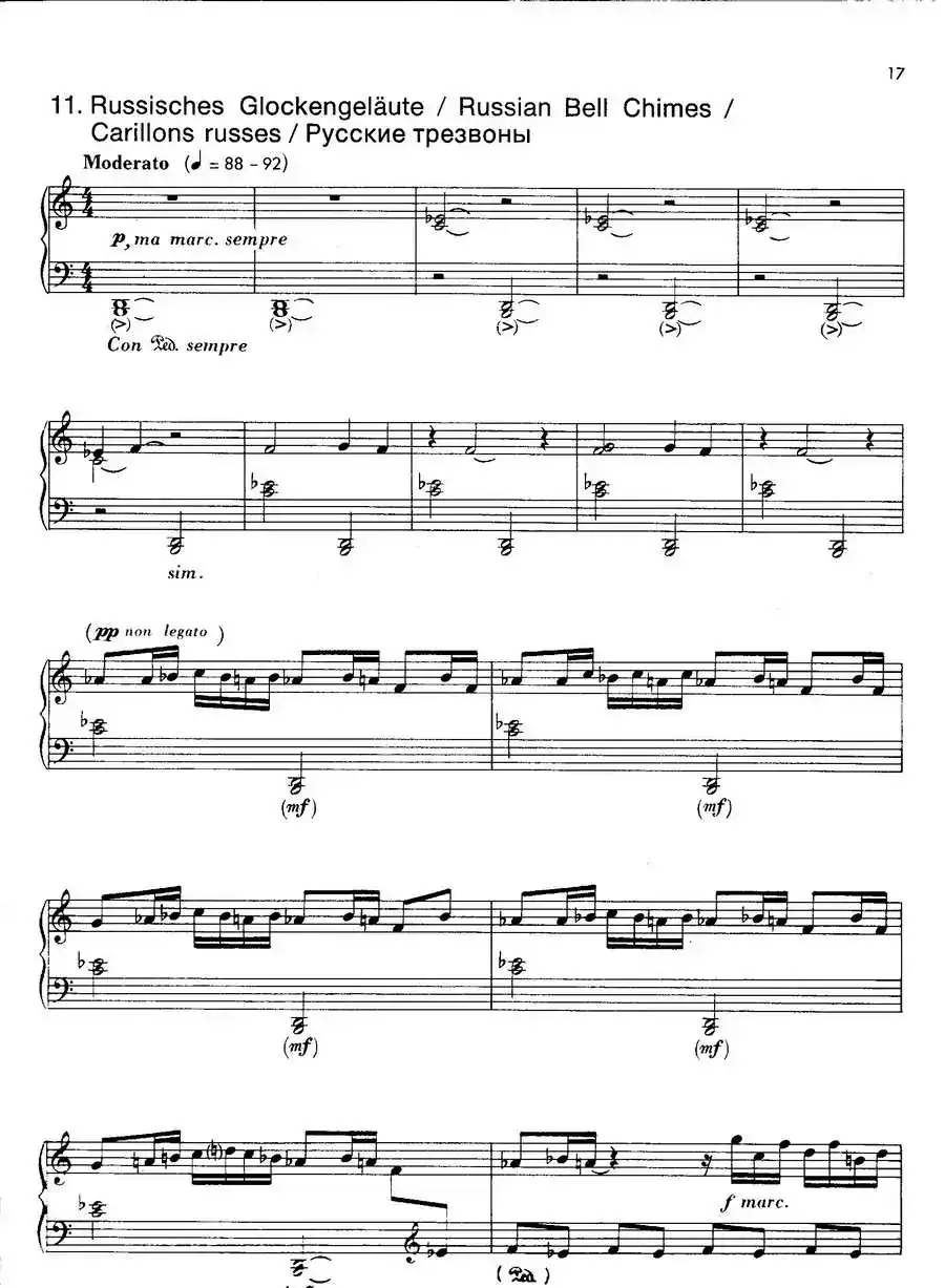 Notebook f Young People Op·59(为青少年而作的钢琴曲集·11)