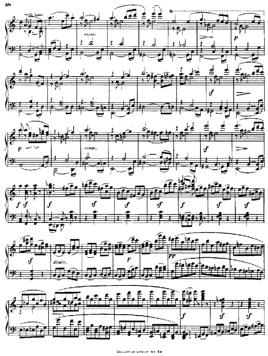 String Quartet No.15 in a Minor Op.132(a小调第十五弦乐四重奏·钢琴独奏版)