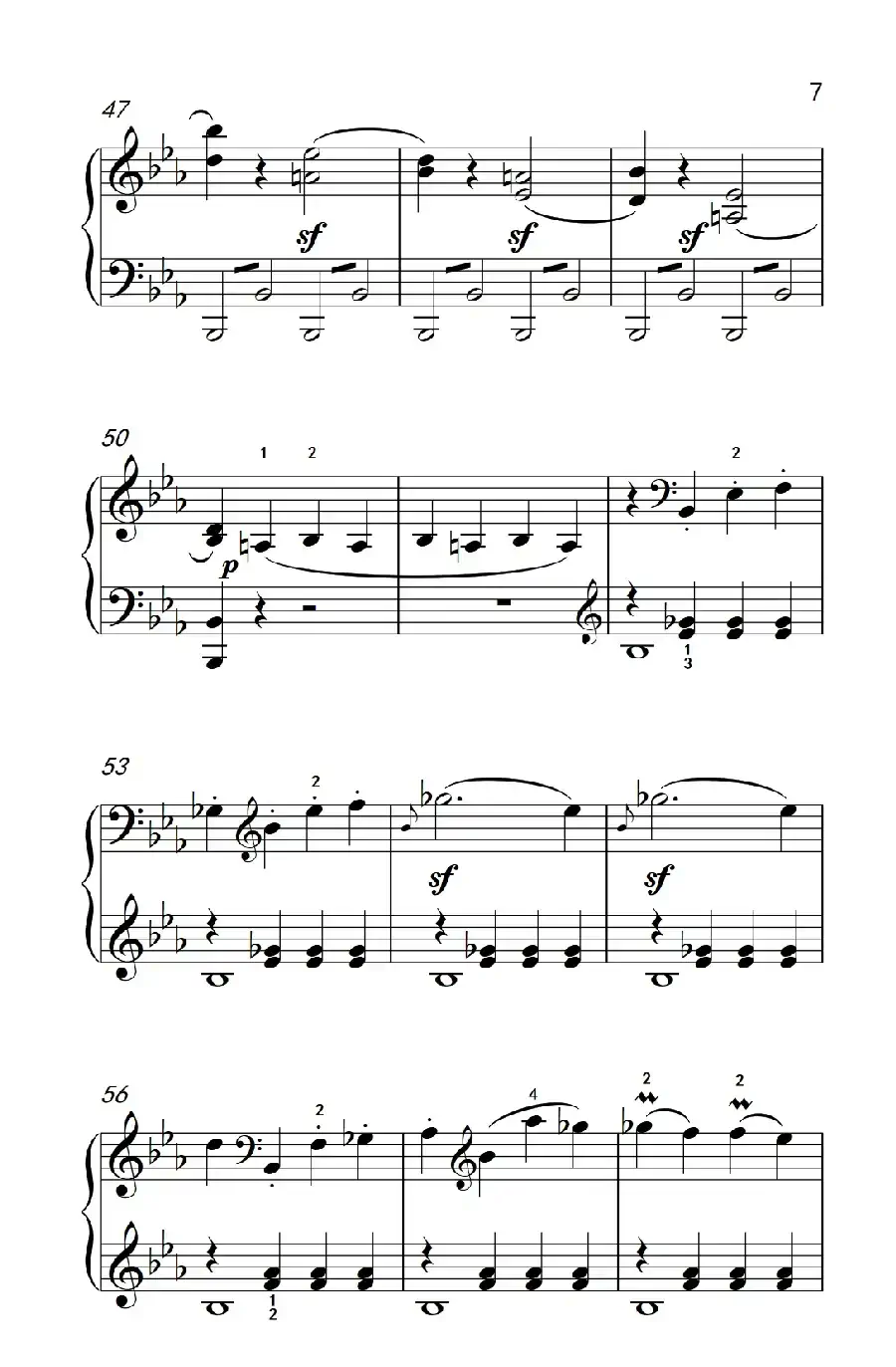 第八钢琴奏鸣曲(悲怆) 极慢的慢板序奏转辉煌的快板