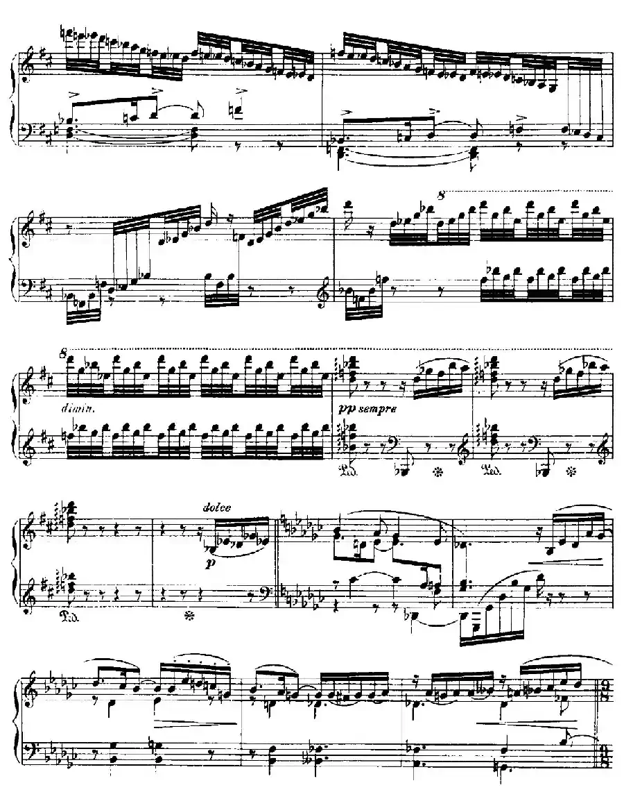 13 Barcarolles, Barcarolle(No. 3)