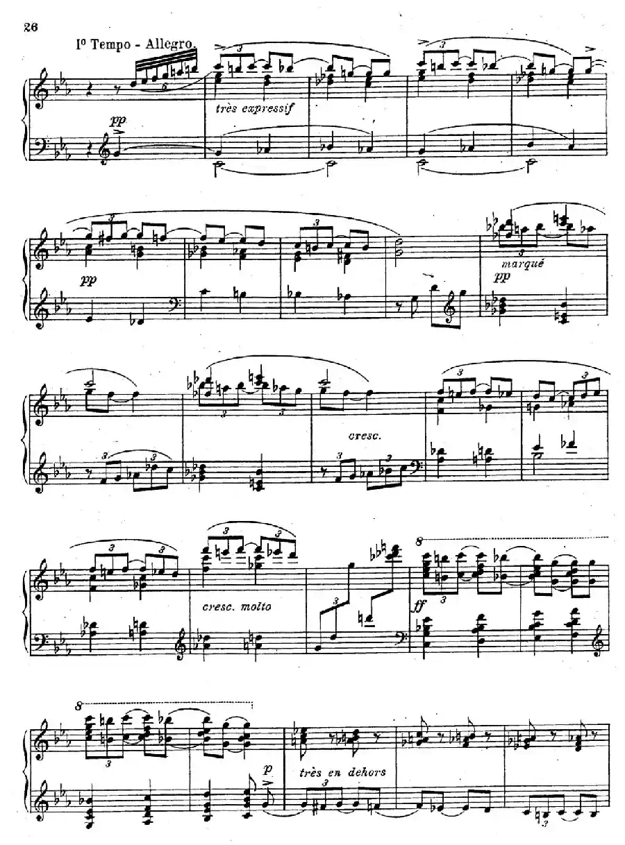 Sonate Romantique Op.3(浪漫奏鸣曲·Ⅲ)