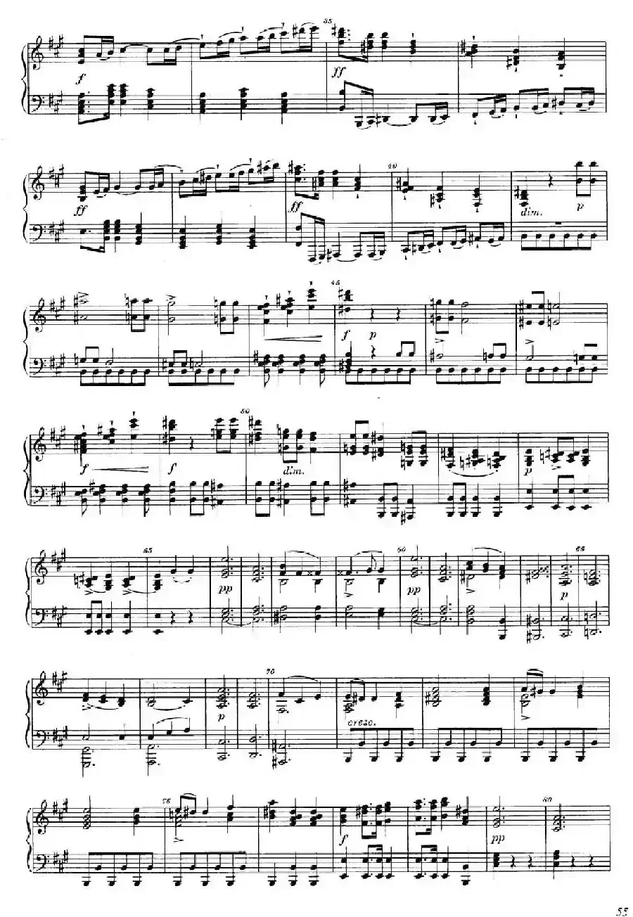 A大调钢琴大奏鸣曲（Grobe Sonate in A Major WWV 26）