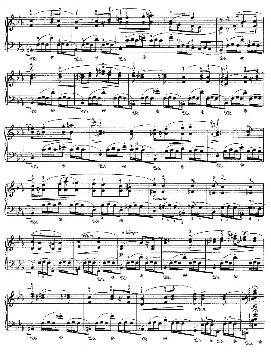 Rondo in E flat Major Op.16(降E大调回旋曲)