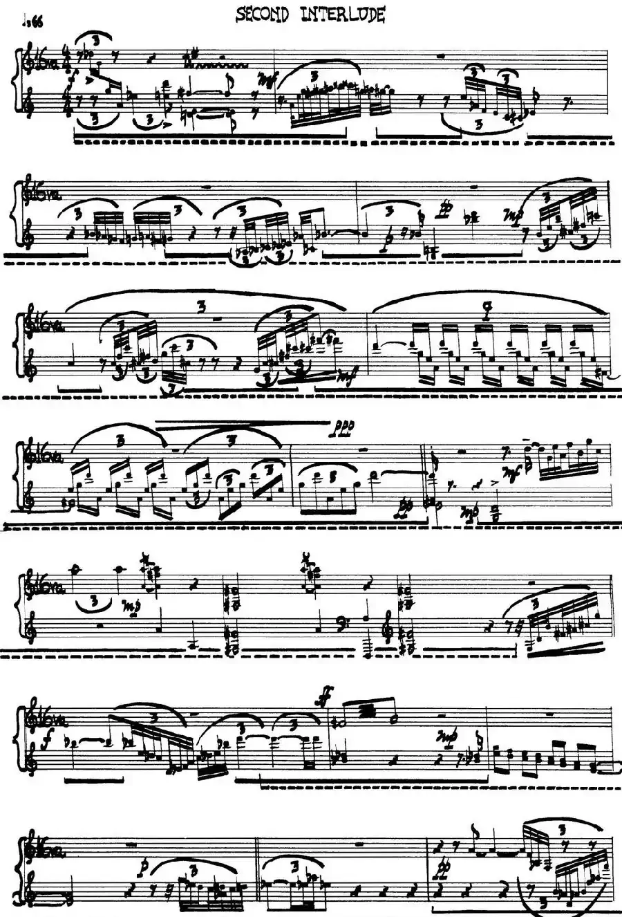 为加料钢琴而作的奏鸣曲与间奏曲(SECOND INTERLUDE)