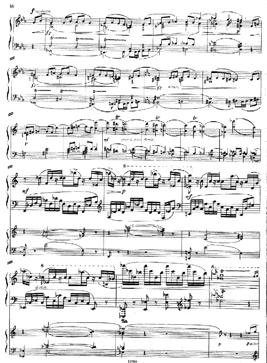 Piano Concerto No.2 in c Minor Op.50(c小调第二钢琴协奏曲·Ⅰ·双钢琴)