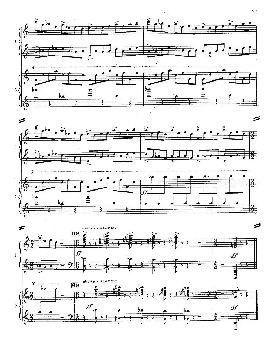 Concerto for 2 Pianos in d Minor(d小调双钢琴协奏曲· 第三乐章)
