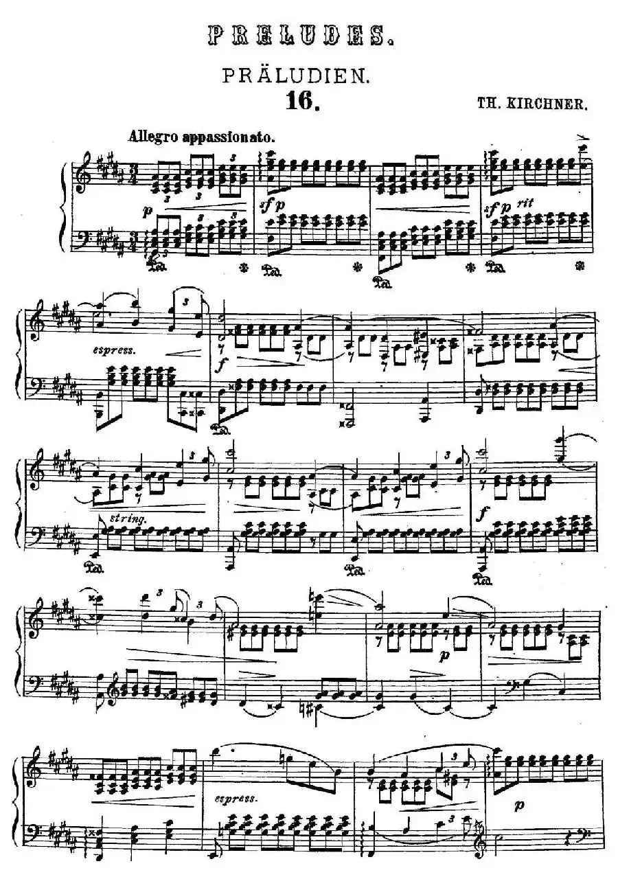 16 Preludes Op.9(16首前奏曲·16)