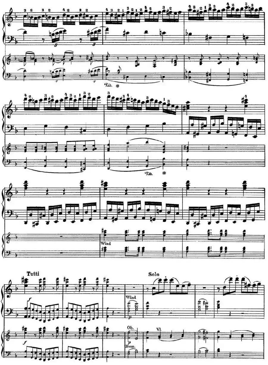 二十八部钢琴协奏曲 No.20(P1-15)