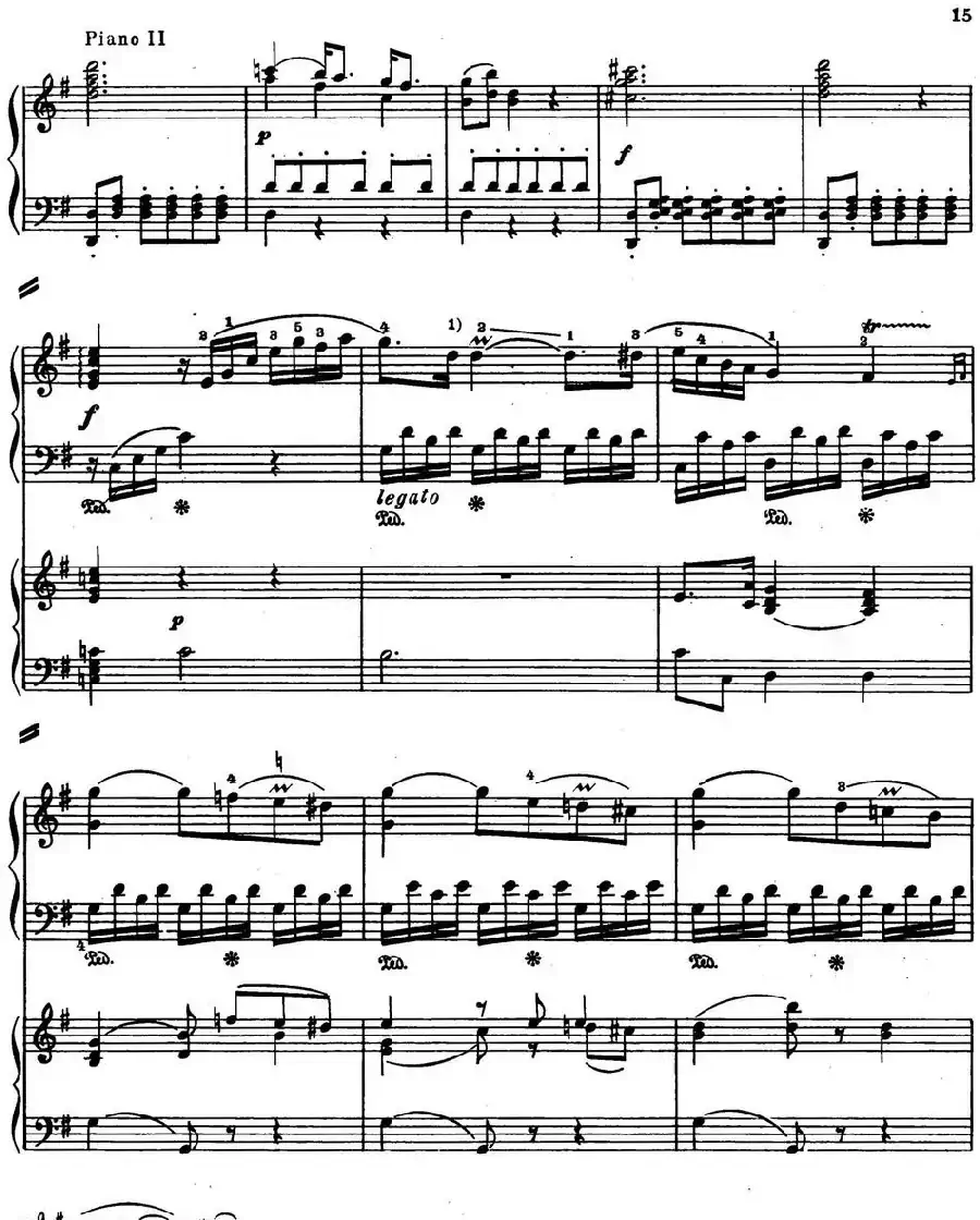 二十八部钢琴协奏曲 No.4