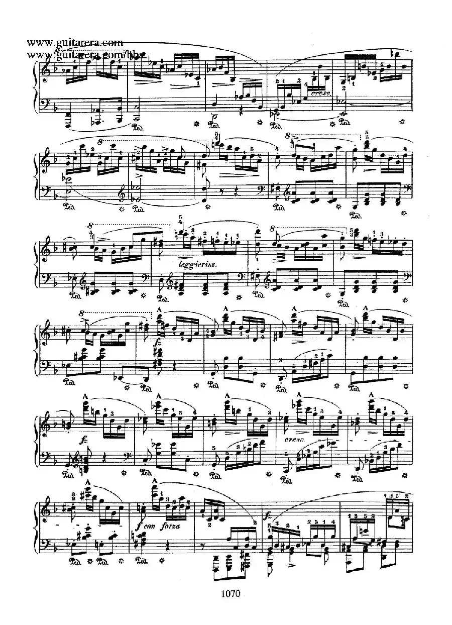 Krakowiak Grand Rondo de Concert Op.14 (克拉科维克音乐会用大回旋曲·钢琴独奏版)