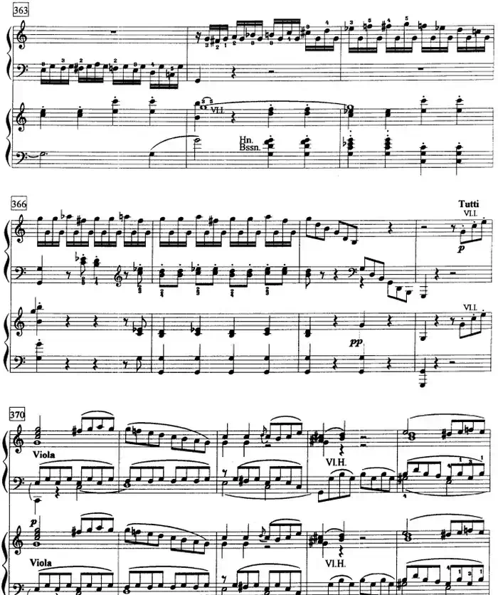 钢琴教程第八级 大型乐曲(C大调第一钢琴协奏曲 Op.15 第一乐章)