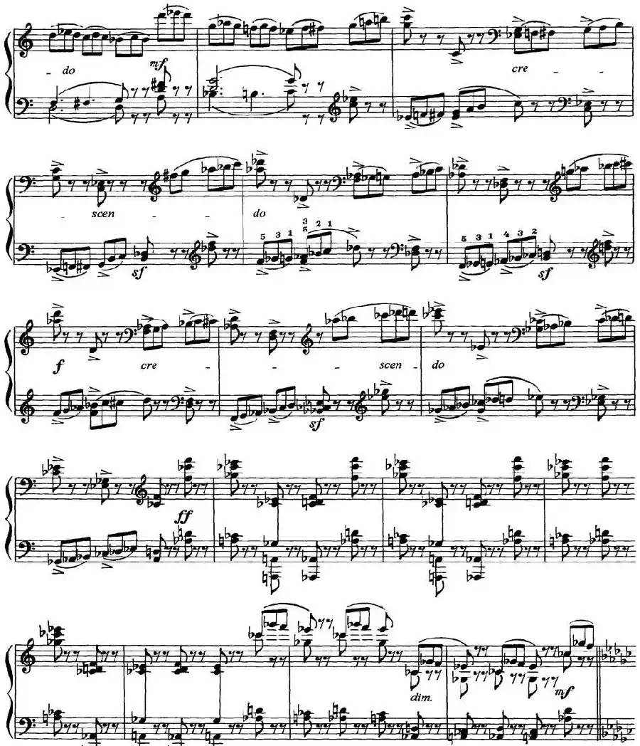 柴可夫斯基18首钢琴小品Op.72(10.Scherzo-fantaisie)
