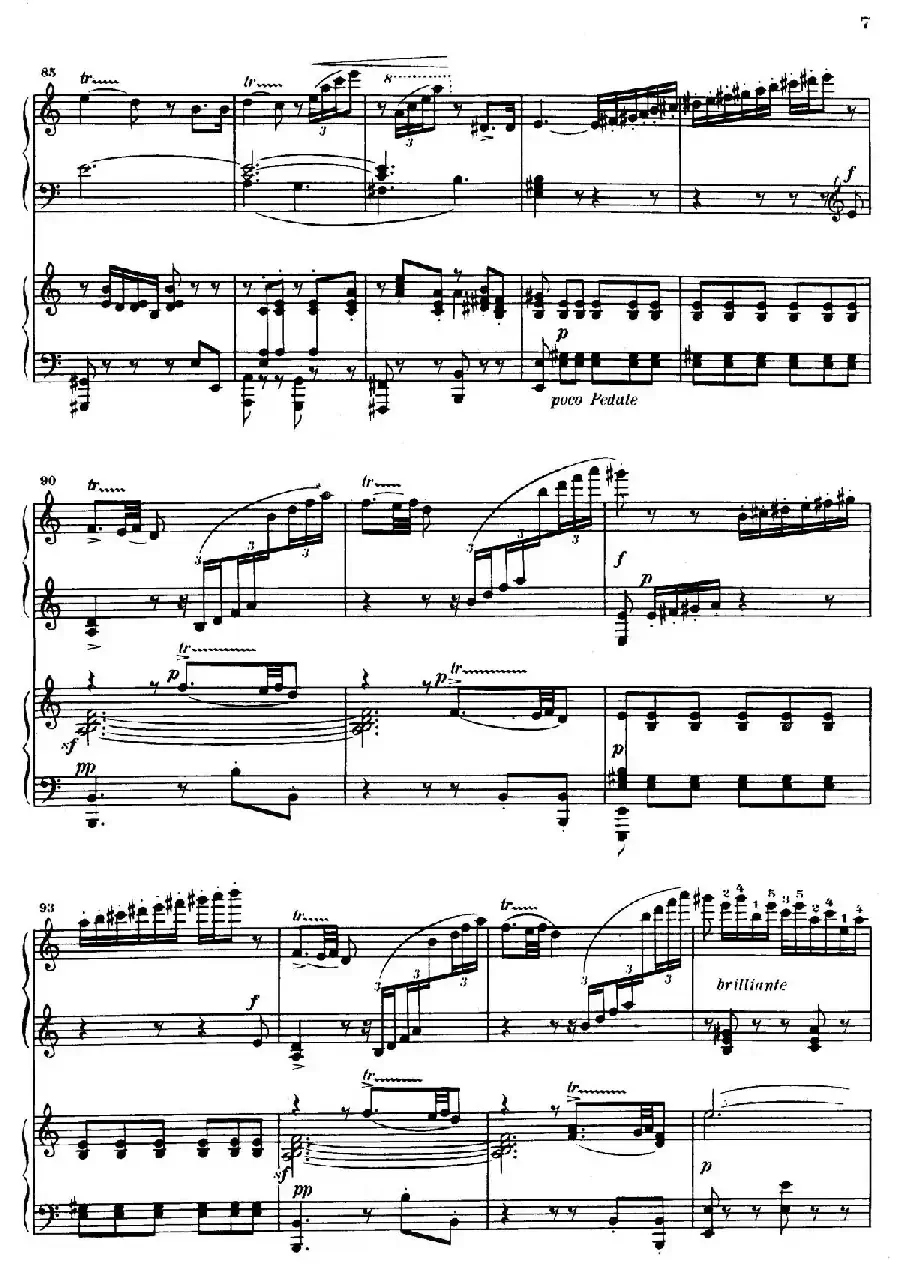 Introduction et Rondo Capriccioso Op.28(引子与随想回旋曲·双钢琴)