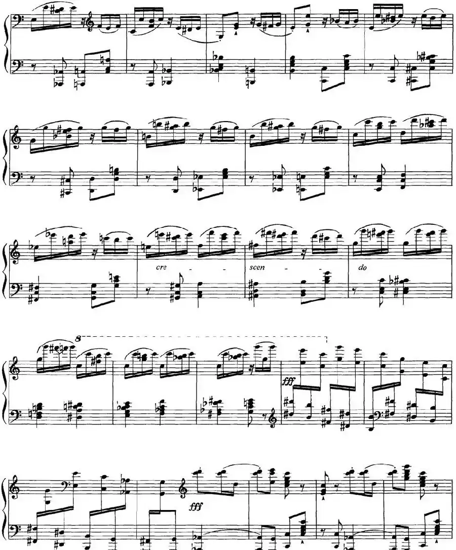 柴可夫斯基18首钢琴小品Op.72(18.Scene dansante(invitation au trepak))