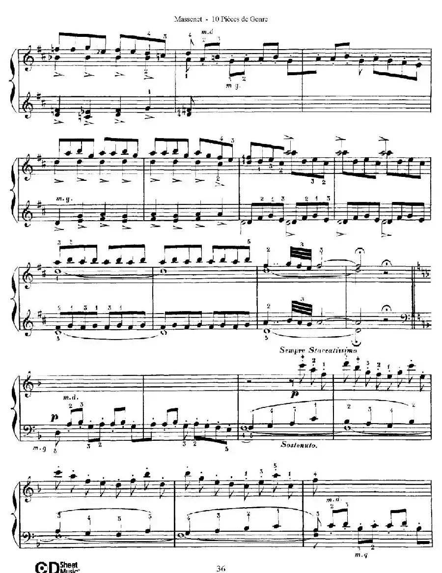 Dix Pièces de Genre Op.10(10首个性小品·Ⅹ)