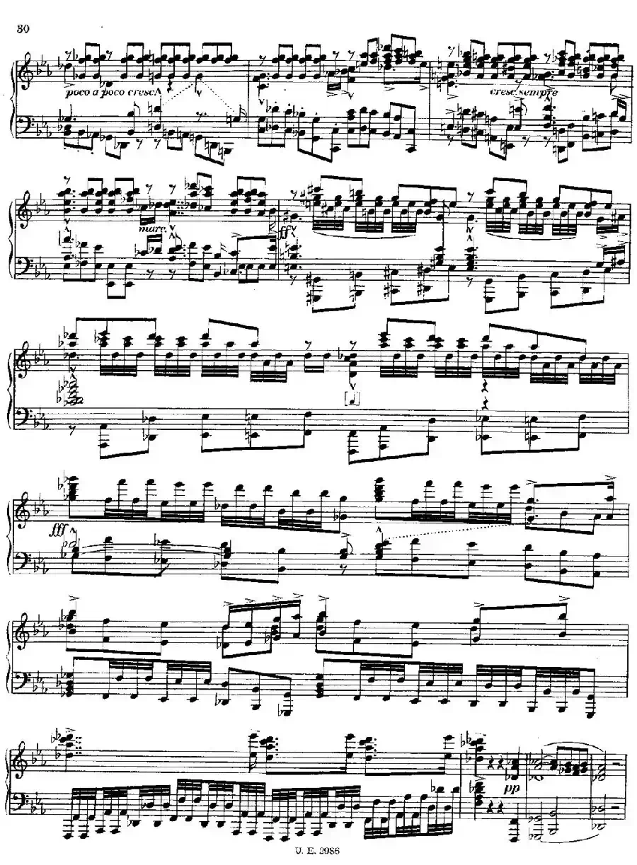 Symphony No.3 in d Minor - Solo Piano(d小调第三交响曲·钢琴独奏版·Ⅱ)