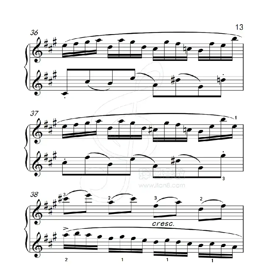 练习曲 40(克拉莫钢琴练习曲60首)
